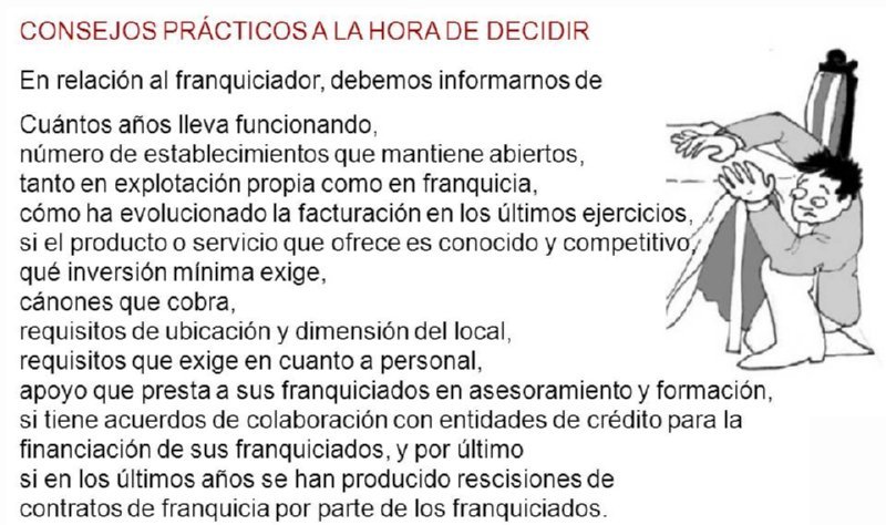 18 INFORMACION FRANQUICIADOR